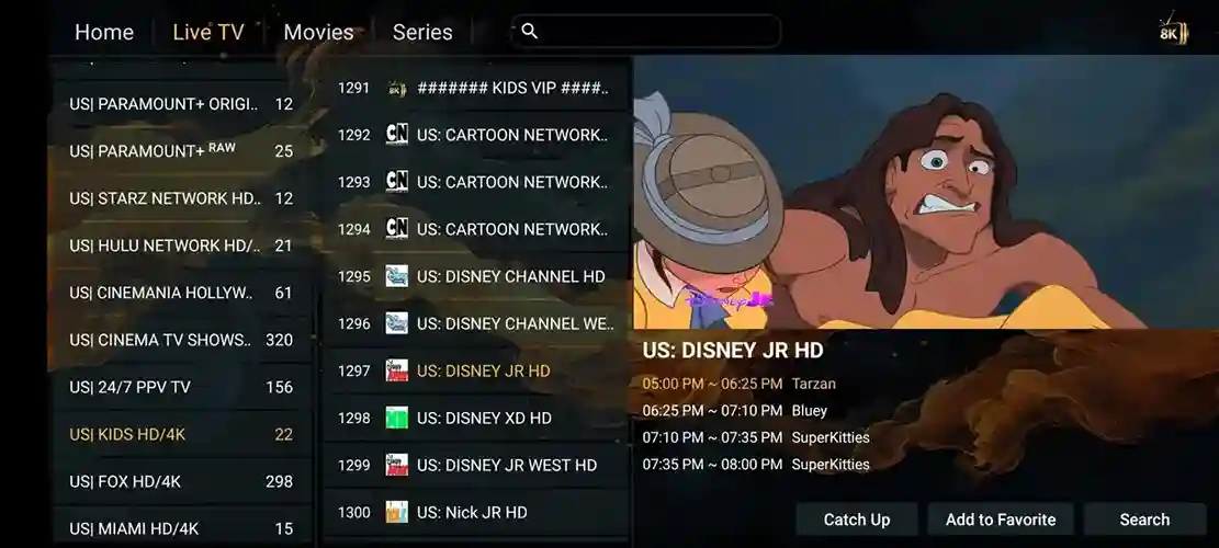 Preview 2 - Homeplex IPTV Premium IPTV Subscription